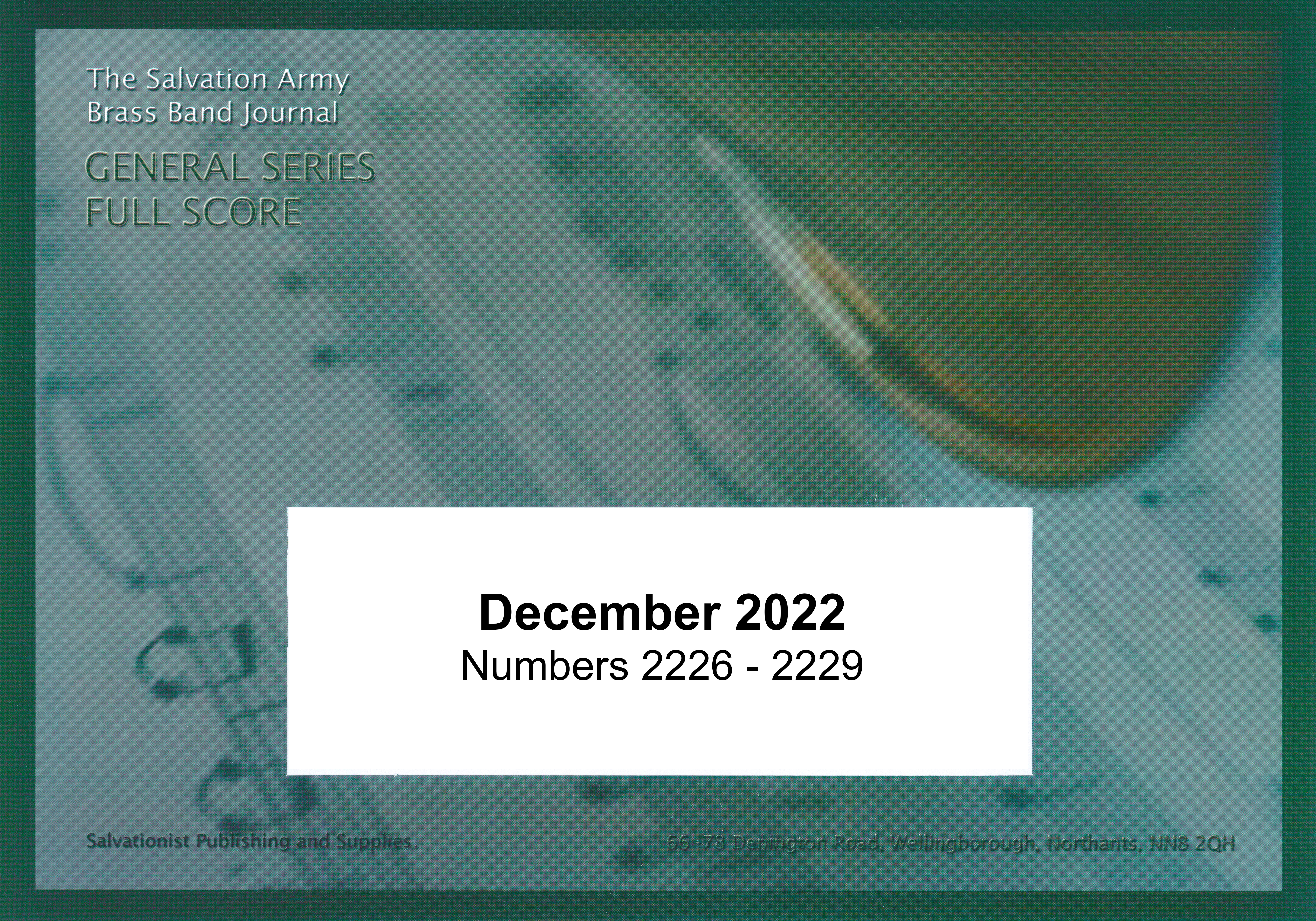 General Series Brass Band Journal, Numbers 2226 - 2229, December 2022